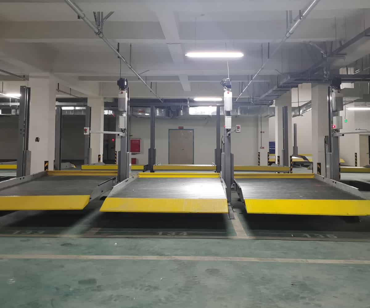 兩柱立體車庫停車設備拆除 兩柱立體車庫停車設備拆除